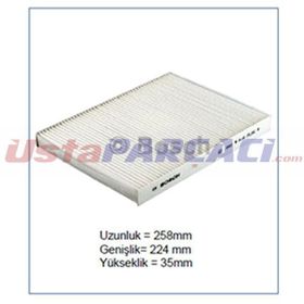 Bosch Skoda Roomster 1.2 TSI Polen Filtresi