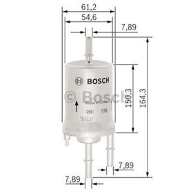 Bosch Skoda Roomster 1.4 2010-2015 Benzin Filtresi