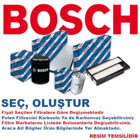 Bosch Skoda Roomster 1.4 TDI 2006 2010 Filtre Bakım Seti