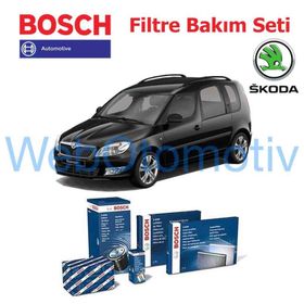 Bosch Skoda Roomster 1.4 TDI 2006 2010 Filtre Bakım Seti