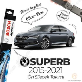 Bosch Skoda Superb Muz 2015-2021 Silecek Takımı