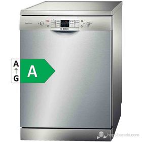Bosch SMS58N08TR Inox 6 Programlı Bulaşık Makinesi