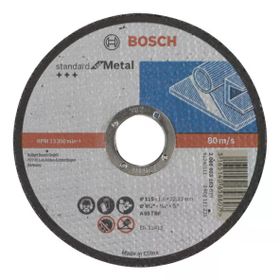 Bosch Standard Seri 115x1.6 mm Taş Düz Metal Kesme Diski