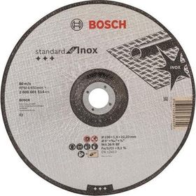 Bosch Standard Seri 230x1.9 mm Taş Düz Inox Paslanmaz Çelik Kesme Diski