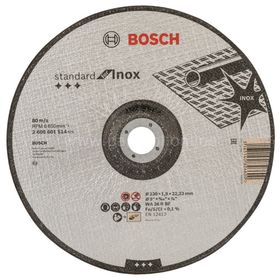 Bosch Standard Seri 230x1.9 mm Taş Düz Inox Paslanmaz Çelik Kesme Diski