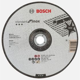 Bosch Standard Seri 230x1.9 mm Taş Düz Inox Paslanmaz Çelik Kesme Diski