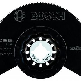 Bosch Starlock - Acz 85 Eb - Bim Ahşap ve Metal için Bombeli 1li Segman Testere Bıçağı