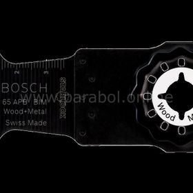 Bosch - Starlock - Aıı 65 Apb - Bım Ahşap ve Metal İçin Daldırmalı Bıçağı 10'u Testere