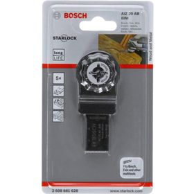 Bosch Starlock AIZ 20 AB 5'li BIM Ahşap ve Metal Daldırmalı Testere Bıçağı