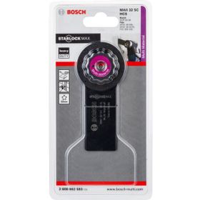 Bosch Starlock Max MAII 32 SC HCS Üniversal Derz ve Macun Kesici Testere Bıçağı