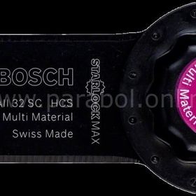 Bosch Starlock Max MAII 32 SC HCS Üniversal Derz ve Macun Kesici Testere Bıçağı