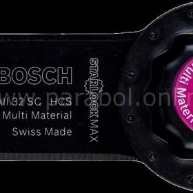 Bosch Starlock Max MAII 32 SC HCS Üniversal Derz ve Macun Kesici Testere Bıçağı