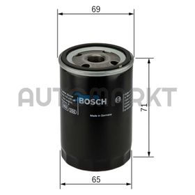 Bosch Subaru Forester 2.0i S Turbo 4x4 2002-2005 Yağ Filtresi