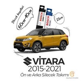 Bosch Suzuki Vitara Ön Arka 2015-2021 Aerotwin Silecek