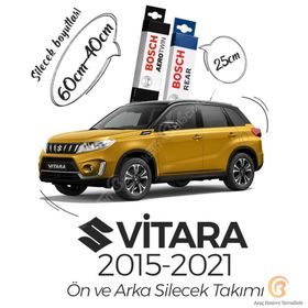 Bosch Suzuki Vitara Ön Arka 2015-2021 Aerotwin Silecek