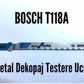 Bosch T 118 A Dekupaj Testeresi Yedek Bıçağı 1 Adet