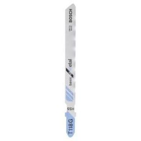 Bosch T 118 A Ekonomik Seri Metal için 5 Adet Dekupaj Testeresi Bıçağı
