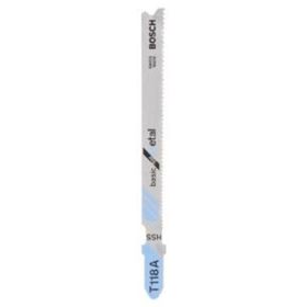 Bosch T 118 A Ekonomik Seri Metal için 5 Adet Dekupaj Testeresi Bıçağı