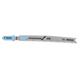 Bosch T 123 XF Kademeli Artan Dişli Metal İçin 25'li Dekupaj Testeresi Bıçağı