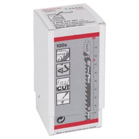 Bosch T 244 D Hızlı Kesim Ahşap İçin 100'lü Dekupaj Testeresi Bıçağı