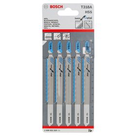 Bosch T 318 A Basic for Metal 5 Li Dekupaj Testeresi Bıçağı 2608631319