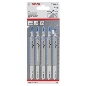 Bosch T 318 A Basic for Metal 5 Li Dekupaj Testeresi Bıçağı 2608631319