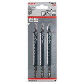 Bosch T 344 D Speed for Wood 3 lü Dekupaj Testeresi Bıçağı 2608637944