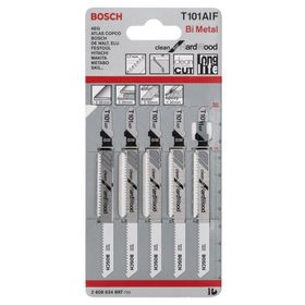 Bosch T101AIF 5'li Paket Dekupaj Testeresi Bıçağı