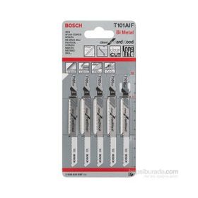 Bosch T101AIF 5'li Paket Dekupaj Testeresi Bıçağı