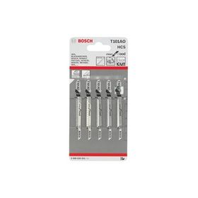 Bosch T101AO 5'li Paket Dekupaj Testeresi Bıçağı