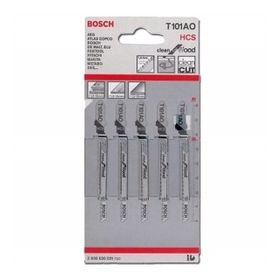 Bosch T101AO 5'li Paket Dekupaj Testeresi Bıçağı