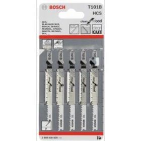 Bosch T101B 5'li Ağaç Dekupaj Testere Bıçağı