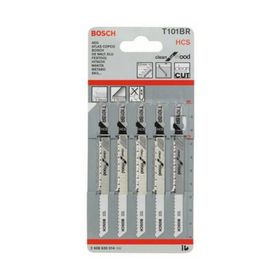 Bosch T101BR 5'li Paket Dekupaj Testeresi Bıçağı