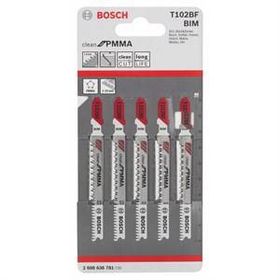 Bosch T102BF 5'li Paket Dekupaj Testeresi Bıçağı