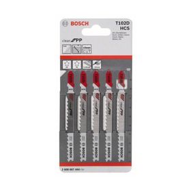 Bosch T102D 5'li Paket Dekupaj Testeresi Bıçağı