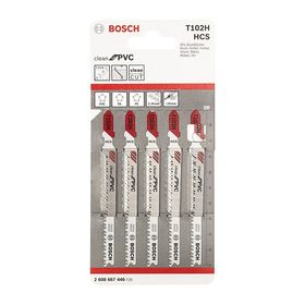 Bosch T102H 5'li Paket Dekupaj Testeresi Bıçağı