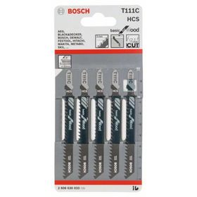 Bosch T111C 5 Adet Dekupaj Testeresi Bıçağı
