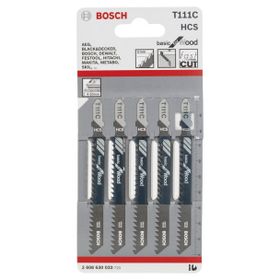 Bosch T111C 5 Adet Dekupaj Testeresi Bıçağı