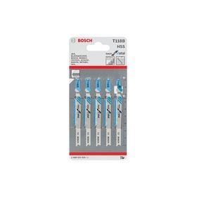 Bosch T118B 5'li Paket Dekupaj Testeresi Bıçağı