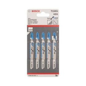 Bosch T118G 5'li Paket Dekupaj Testeresi Bıçağı