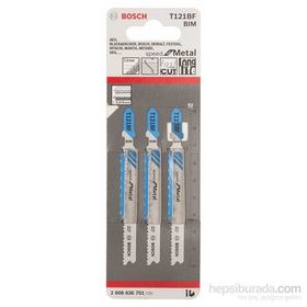 Bosch T121AF 3'lü Paket Dekupaj Testeresi Bıçağı