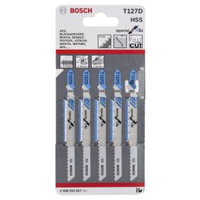 Bosch T127D 100'lü Paket Dekupaj Testeresi Bıçağı