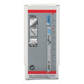 Bosch T127D 100'lü Paket Dekupaj Testeresi Bıçağı