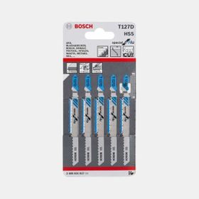 Bosch T127D Alu 5'li Dekupaj Testere Bıçağı