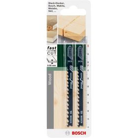 Bosch T144D 100'lü Paket Dekupaj Testeresi Bıçağı