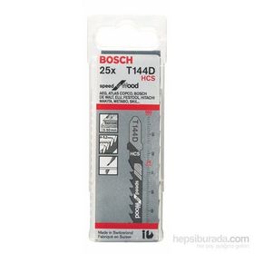 Bosch T144D 25'li Paket Dekupaj Testeresi Bıçağı