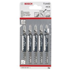 Bosch T144D 5'li Ahşap Dekupaj Testere Bıçağı