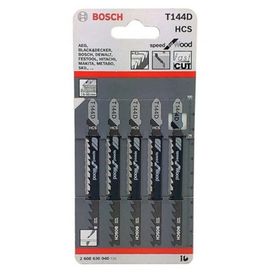 Bosch T144D 5'li Paket Dekupaj Testeresi Bıçağı