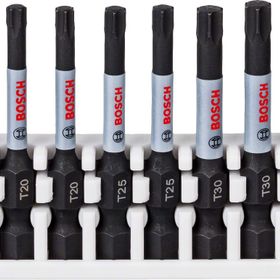 Bosch T15 T20x2 T25x2 T30x2 T40 50 mm 8'li Impact Control Serisi Vidalama Ucu