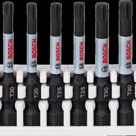 Bosch T15 T20x2 T25x2 T30x2 T40 50 mm 8'li Impact Control Serisi Vidalama Ucu